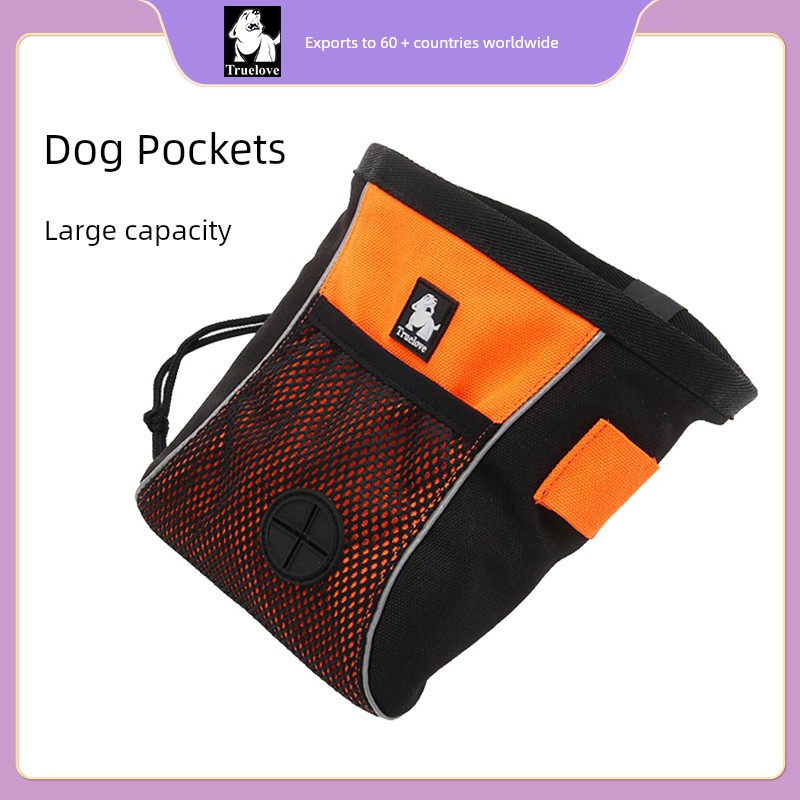 Truelove Dog Training Snack Bag Dog Training Pet Supplies for Teachers Border Collie Malinois Dog Training Snack Pack