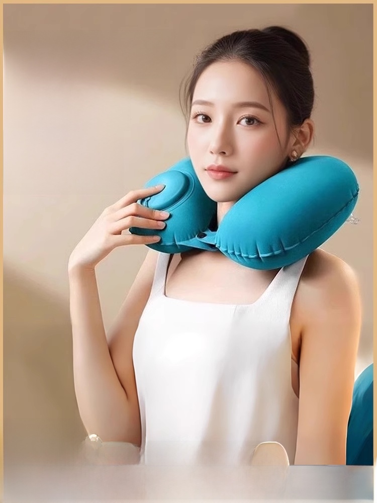 Press Portable Office Sleeping Artifact U-Shape Pillow