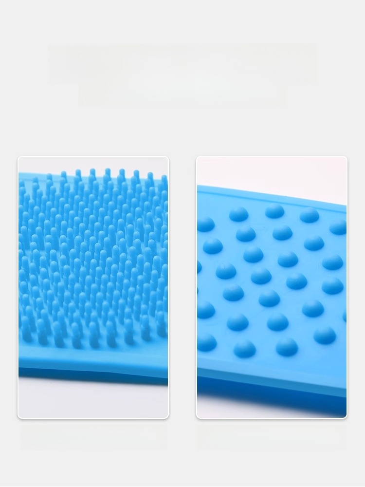 Silica Gel Bath Towel Back Strong Rubbing Ash Removal Handy Gadget For Home Bath Bath Don't Ask for Back Exfoliating Brush