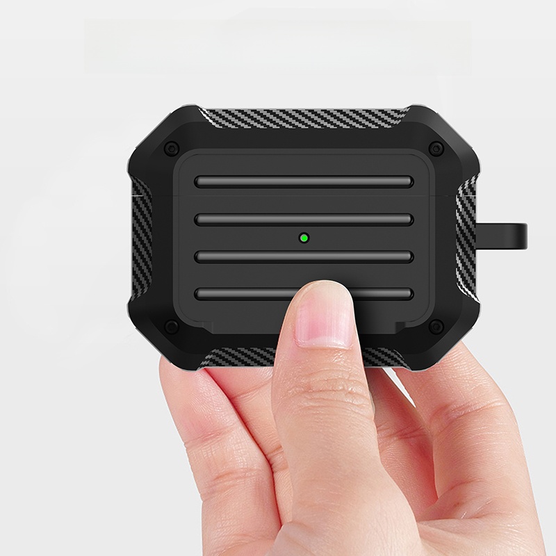 AirPods Carbon Fiber Drop-Resistant Apple 3rd Generation Protective Case