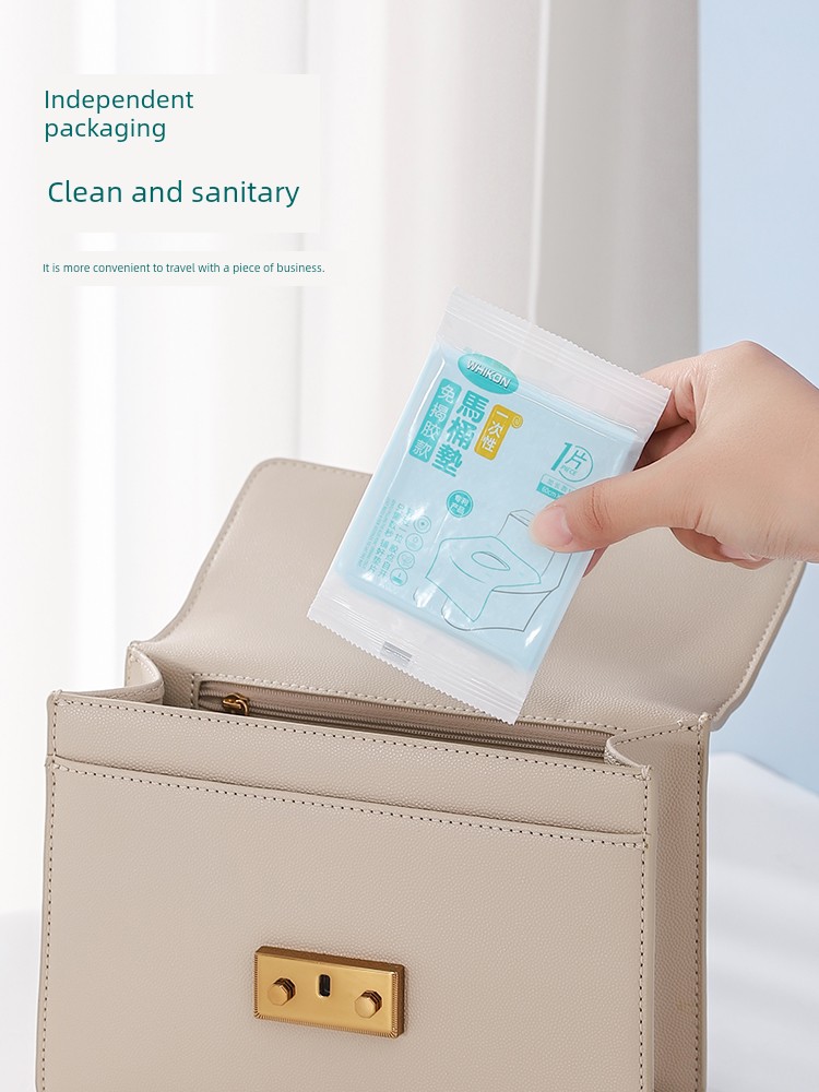 Disposable Toilet Mat Full Cover Waterproof Cushion Travel Hotel Toilet Maternity Confinement Portable Toilet Cushion Sets