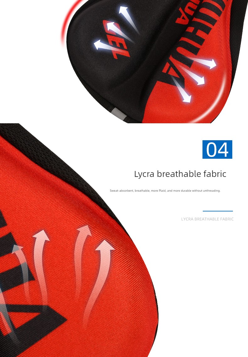 Premium Soft Silicone Bicycle Seat Cushion Cover