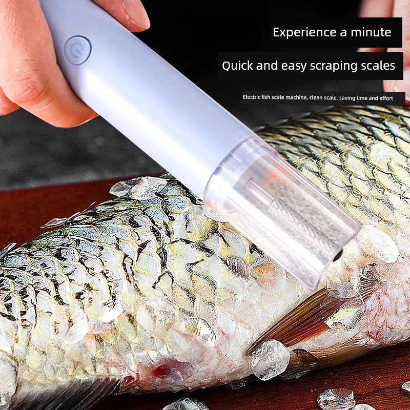 New Arrival Electric Gadget for Scraping Fish Scales Handy Gadget Full-Automatic Scraping Machine Commercial Fish Killing Product Knife Planer Lin to Fish Scale Peeler