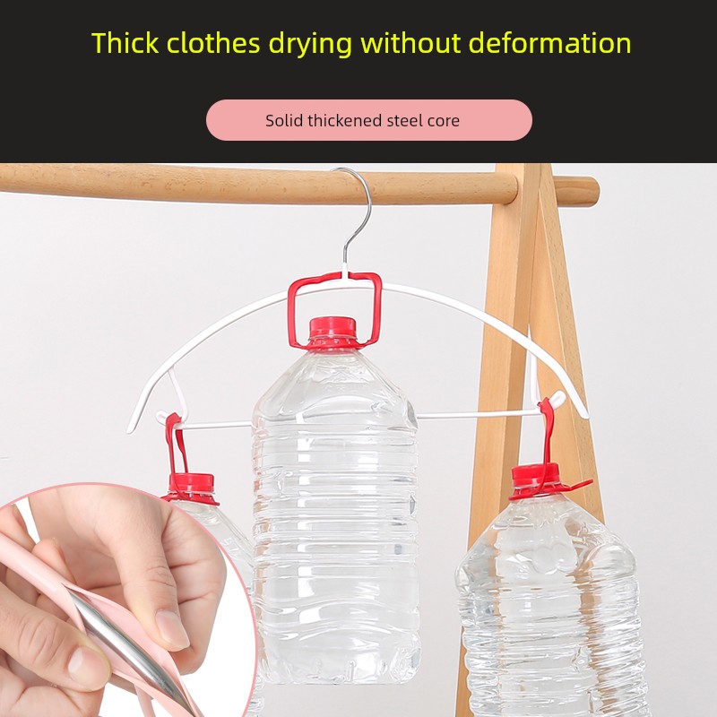 Wide Shoulder Hanger Anti Shoulder Angle Seamless For Home Plastic Dipping Drying Clothes Support Hanging Sun Hanger Hanger Hook Clothes