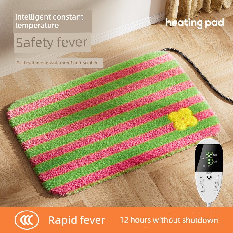 Pet Cat Electric Blanket Winter Heattech Constant Temperature Anti-Leakage Dog Heating Mat Pet Special Heating Electric Blanket