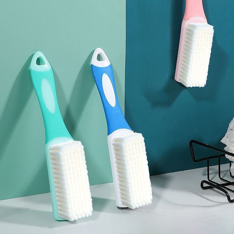 Shoe Brush Household Clothes Cleaning Brush No Damage to Shoes Soft Fur Shoe Brush Shoes Handy Gadget Shoe Washing Special Brush Cleaning Clothes Brush