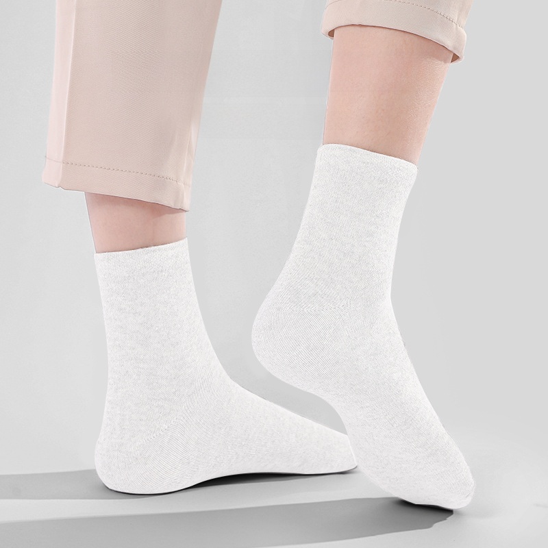 Daily Disposable Disposable Socks Men Summer Thin Deodorant Mid-Calf Length Socks Children's Business Trip Student Socks Neutral