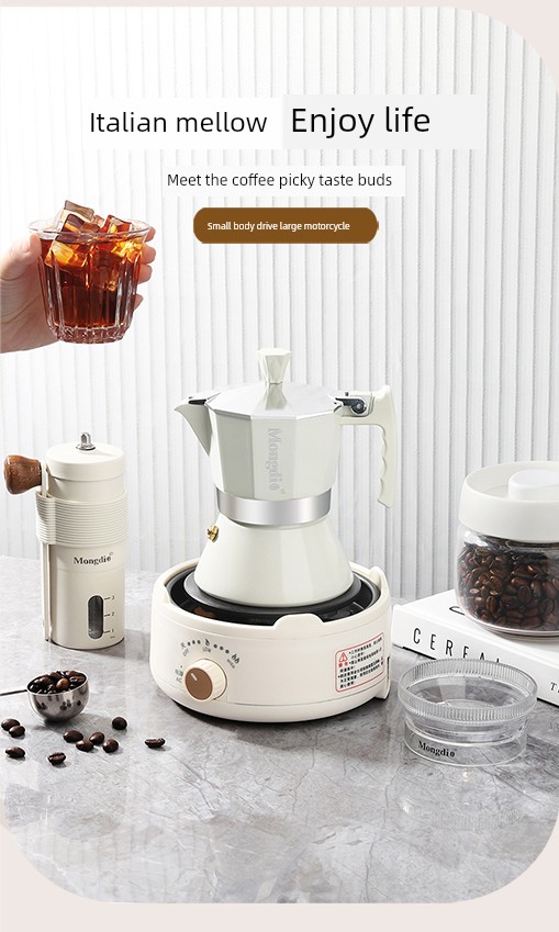 Mongdio Moka Pot - Brew Espresso at Home