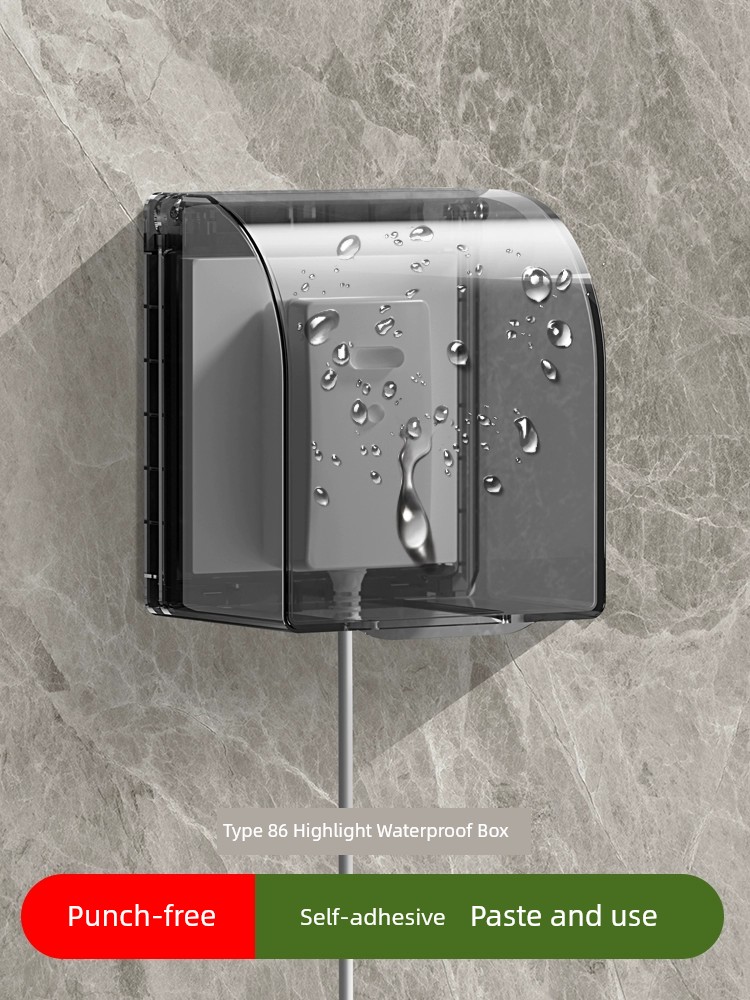 For Home Switch Socket Panel Protective Cover Waterproof Box