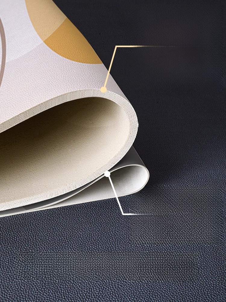 Fancy Erasable Disposable PVC Leather Home Mat