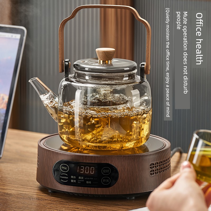 洁安希养生壶 小号加厚玻璃茶壶 保温家用多功能煮茶壶