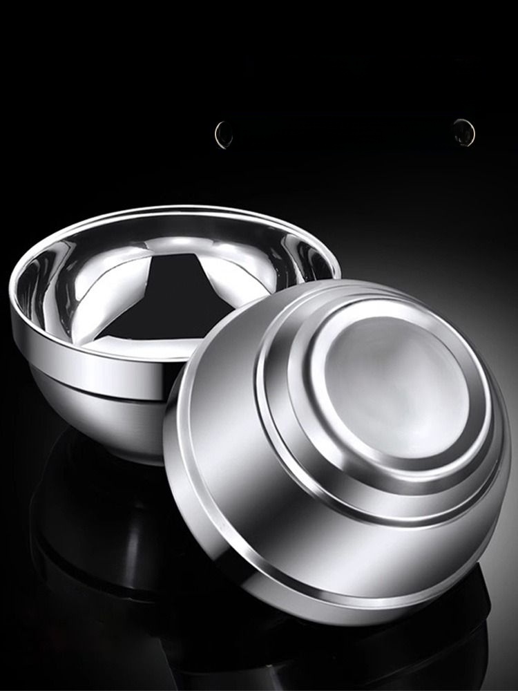 Double Layer Shatter Proof Insulation Kids For Home Canteen Stainless Steel