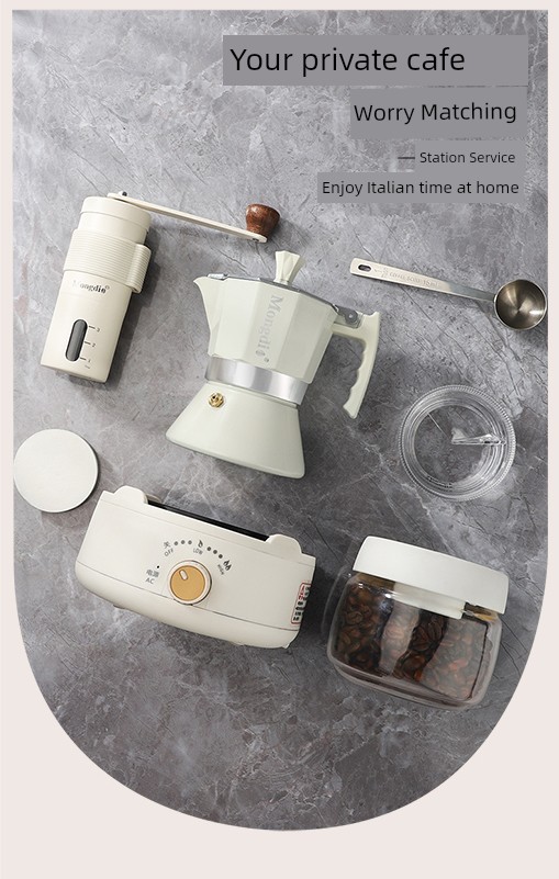 Mongdio Moka Pot - Brew Espresso at Home