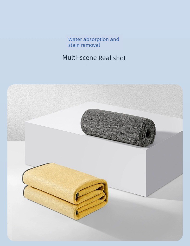 Premium Lint-Free Car Wash Towel - Double-Sided