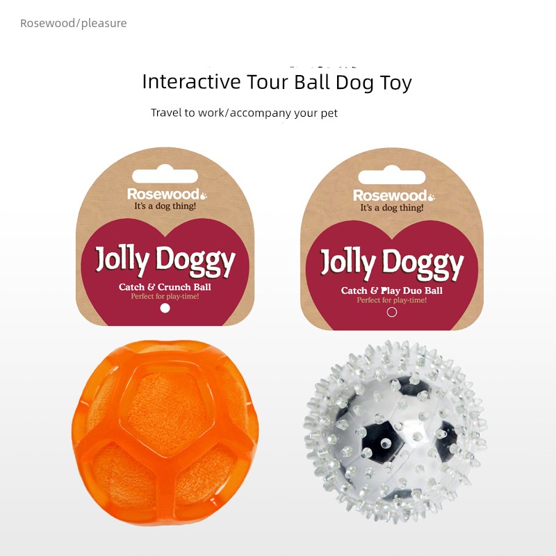 Rosewood Lay's Is a Large Puppy Dog Toy Ball Pet Bite-Resistant Molar Relieving Stuffy Handy Gadget Puppy Sounding Product