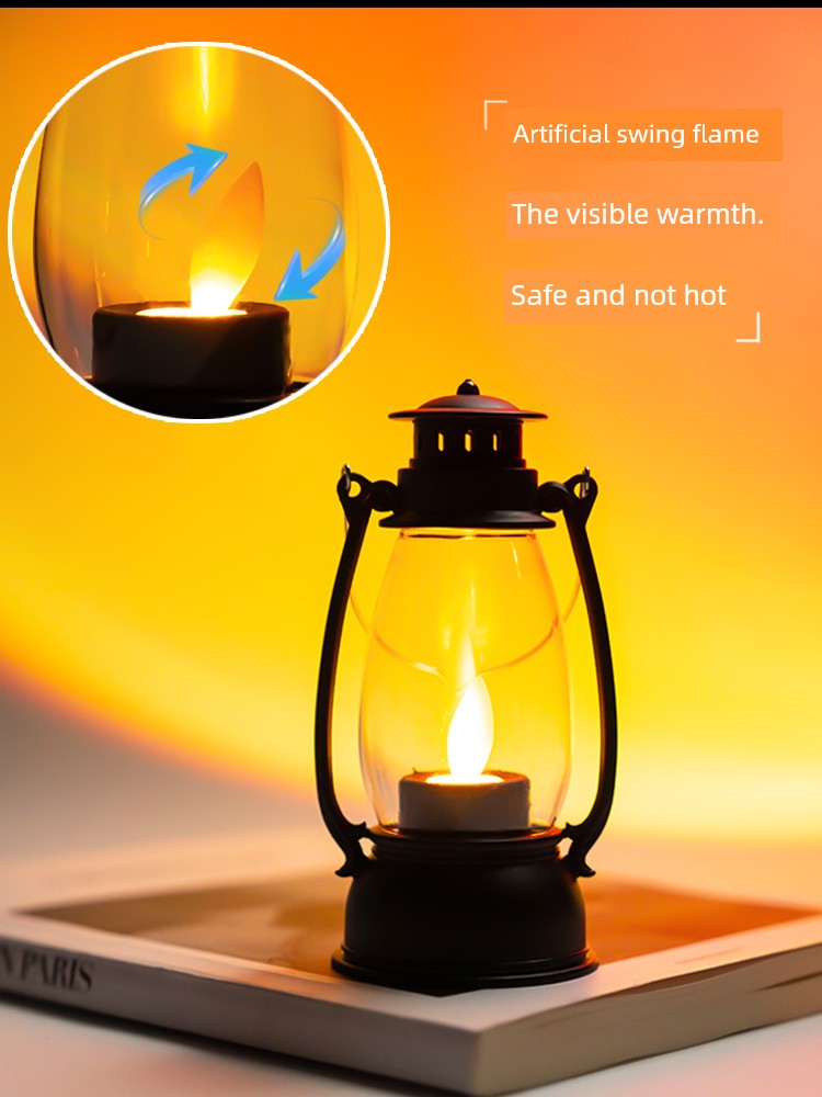 LED Halloween Artificial Photo Props Small Night Lamp
