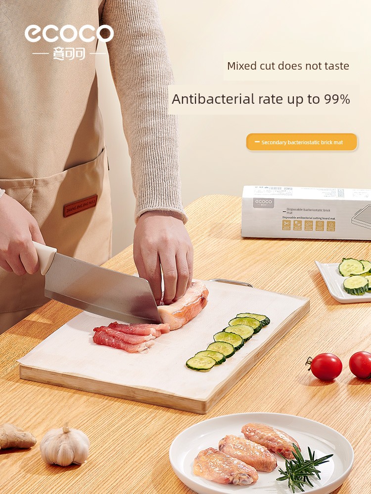 Disposable Cutting Board Mat Food Grade Kitchen Meat Cutting Cutting Fruit on a Chopping Board Paper Outdoor Food Supplement Mat Cutting Board Chopping Board