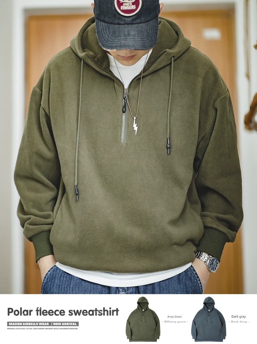 Madden Retro Fleece Sweater Outwear Spring Overalls