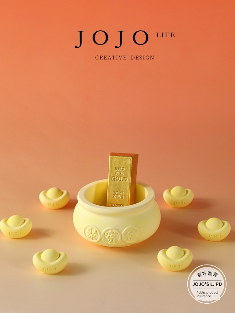 Jojo's L. Pd. Mutation. Candle Ingot Cornucopia Fortune Ornaments Lucky Persimmon | Mutation