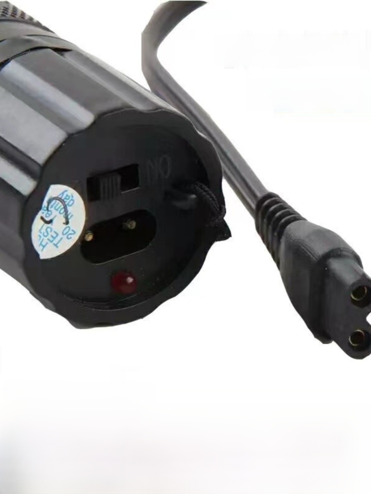 Strong Light Flashlight Charging Cable Direct Charging 220V Power Supply Universal Type B Word Double 2 Hole Charger 55050.00G Plug Lighting