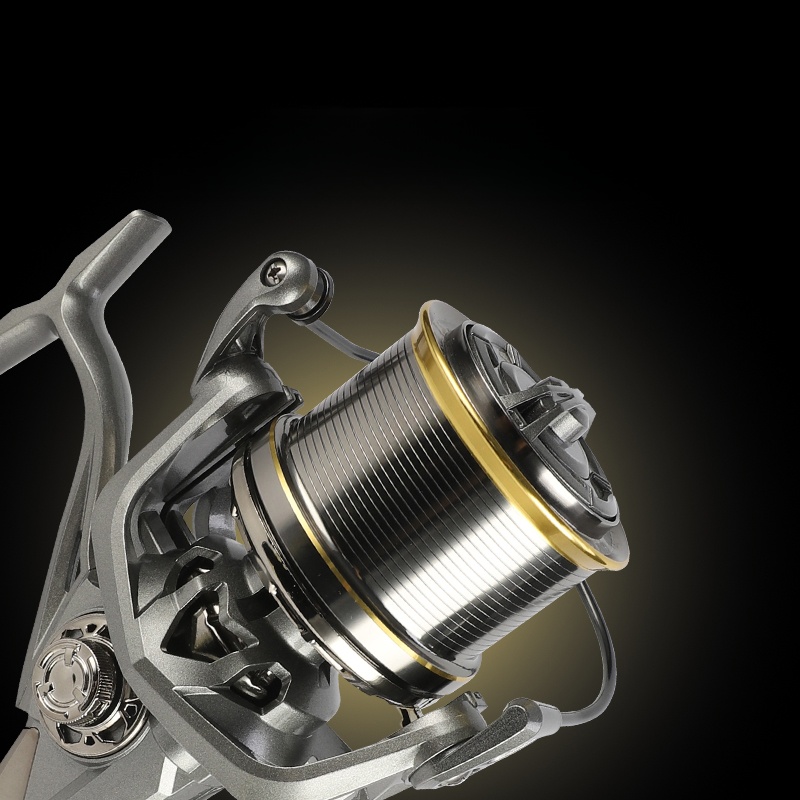 All-Metal Anchor Rod Sea Fishing Rod Bevel Spinning Reel