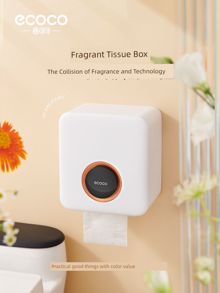 Toilet Aromatherapy Tissue Box Toilet Paper Rack Tissue Holder Paper Extraction Box Roll Stand Toilet Toilet Paper Box