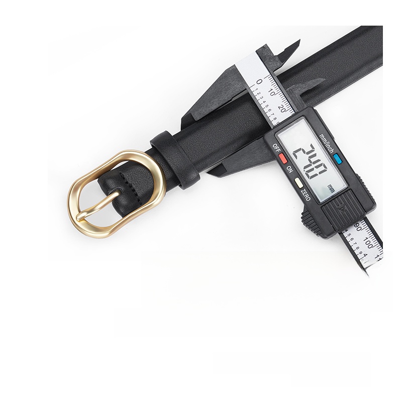 Women's Pin Buckle All-Match Stylish Niche Punch-Free Belt