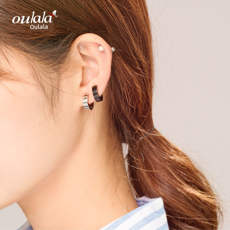 Tiktok Hip Hop Cool Men's Single Ear Studs