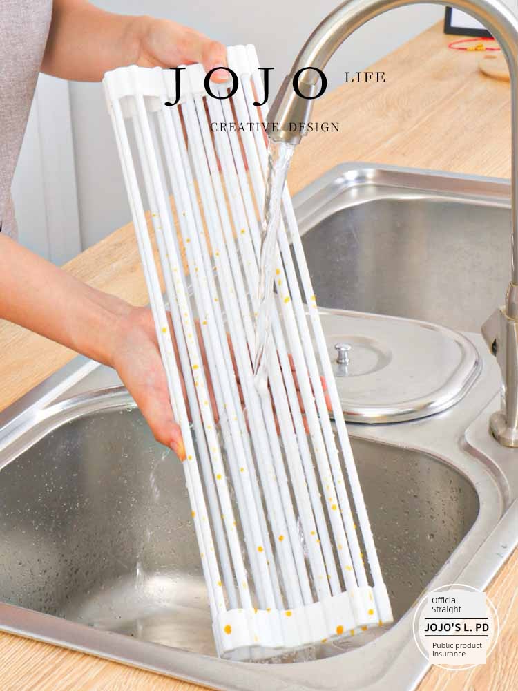 Jojo's L. Pd. Mr. Grocery. Easy Storage Rack for Dishes and Vegetables Washing Melon and Fruit Housewife Non Slip | Baihao