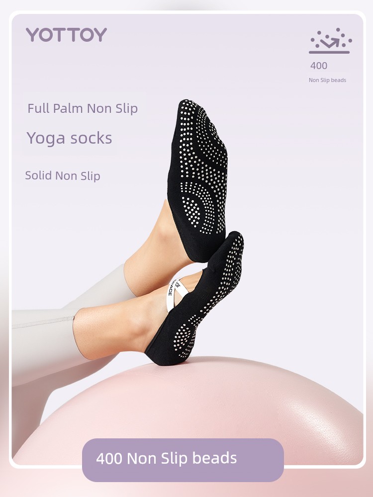 Yoga Socks Non Slip Professional Women Pilates Special Practice Dance Sports Summer Thin Indoor Silicone Short Socks