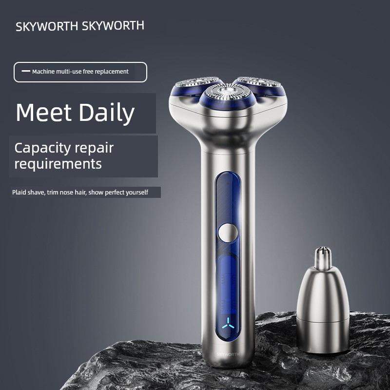 Skyworth Shaver Official Authentic Products Smart Electric Men Fast Charge Shaver 2025 New Arrival for Boyfriend Gift Box