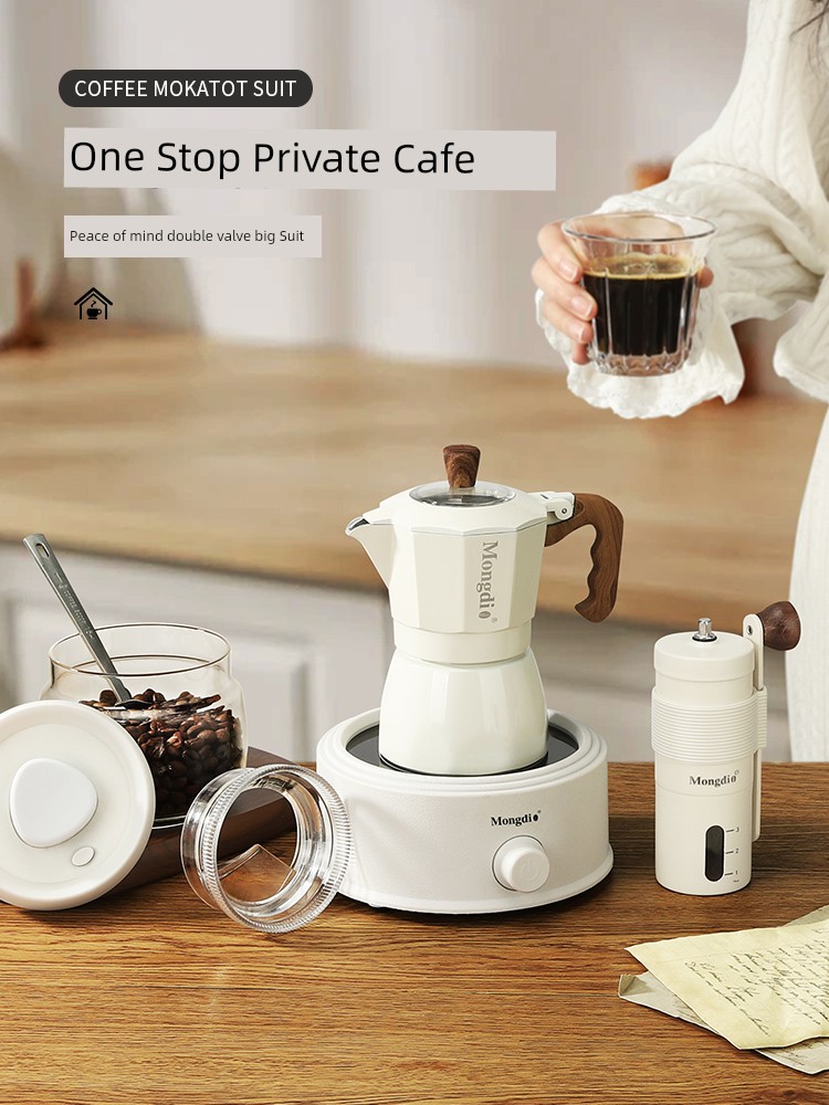 Mongdio Espresso Maker Set - ماكينة قهوة اسبريسو م...