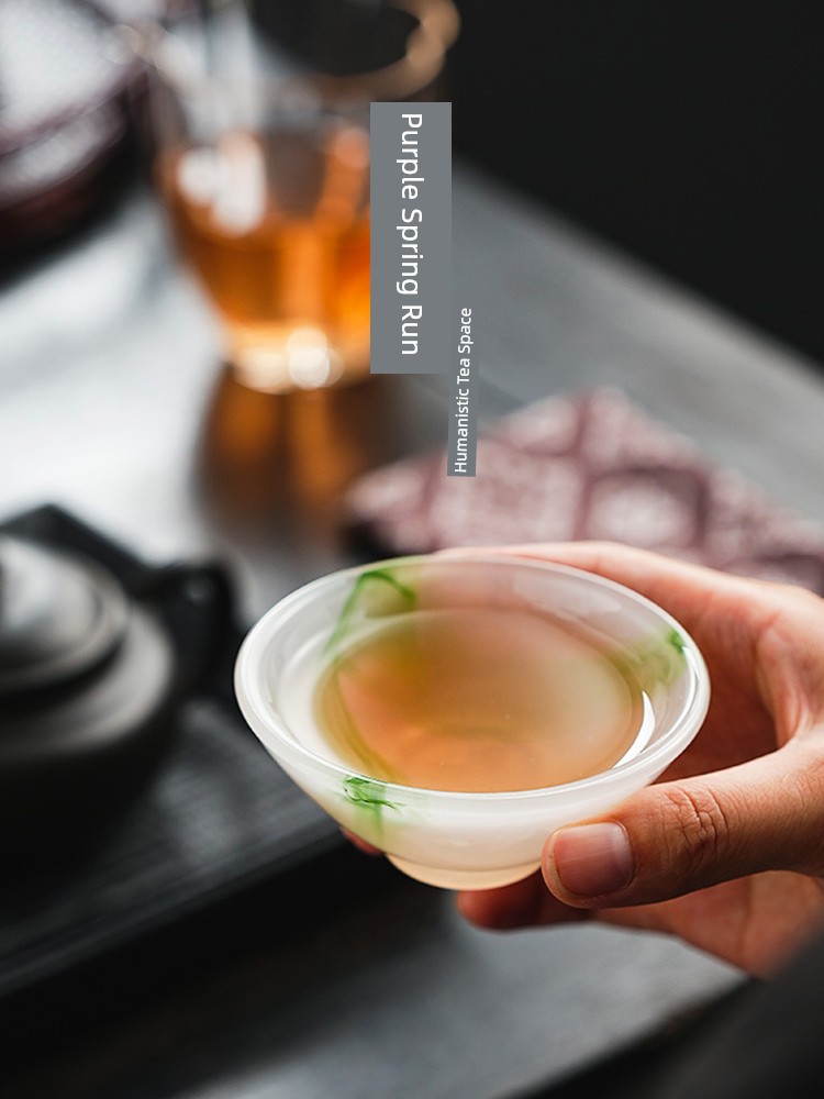 Jojo's L. Pd. Ziquan Stream. Glaze Bamboo Hat Tea Cup Master Cup Single Cup For Home Tea Cup | Wuchang