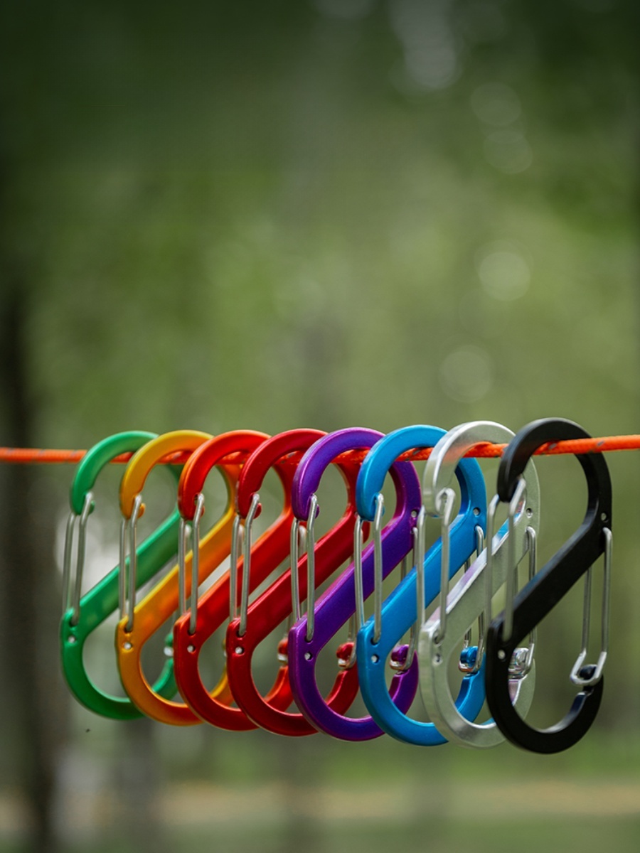 Keychain Hook Aluminum Alloy Multifunctional Outdoor