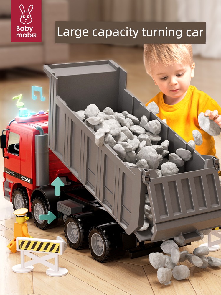 Kids Extra Large Toy Boy Dumptruck