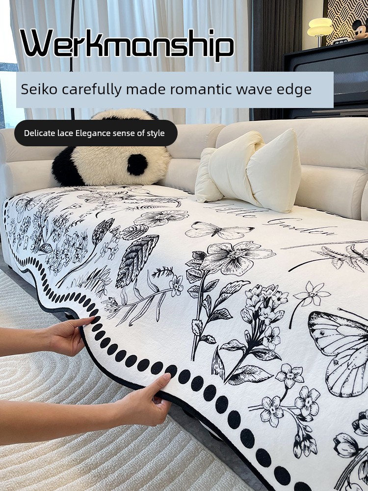 Special-Shaped Sofa Cushion All Year Round Neutral Non Slip 2025 New Arrival Sofa Cushion Accessible Luxury Fancy One-Piece Cushion