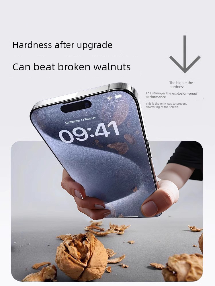 [New 25 ° Anti-Peep Film] Suitable for Iphone15promax Anti-Peep Tempered Glass Film Apple 14/13 Privacy 12 Mobile Phone 11 New Arrival X Film plus Full Screen Cover Por Anti-Spy Screen Protector