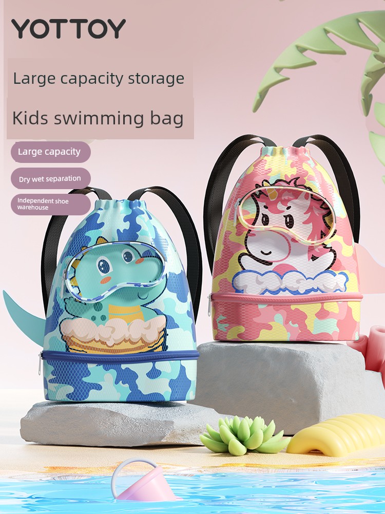Kids Dry Wet Separation Waterproof Dedicated Seaside Swim Bag