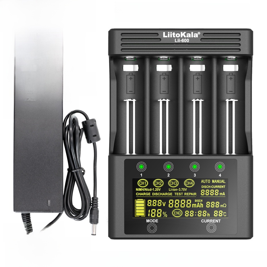 Lii600 Ni-MH многофункциональное зарядное устройство № 5