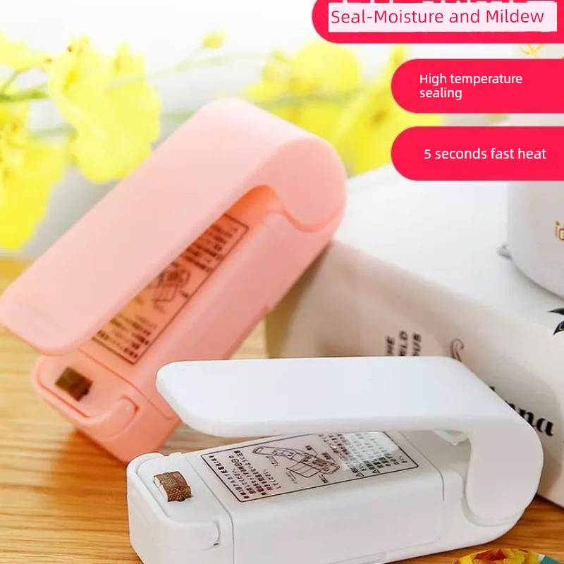 Snack Capper Small Mini Plastic-Envelop Machine Packaging For Home Plastic Bags Food Preservation Vacuum Pumping Fantastic Sealing Tool