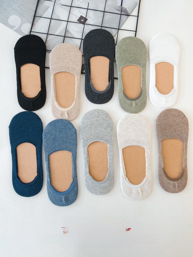 Socks Men's Sweat-Absorbent Summer Non-Slip Tight Socks