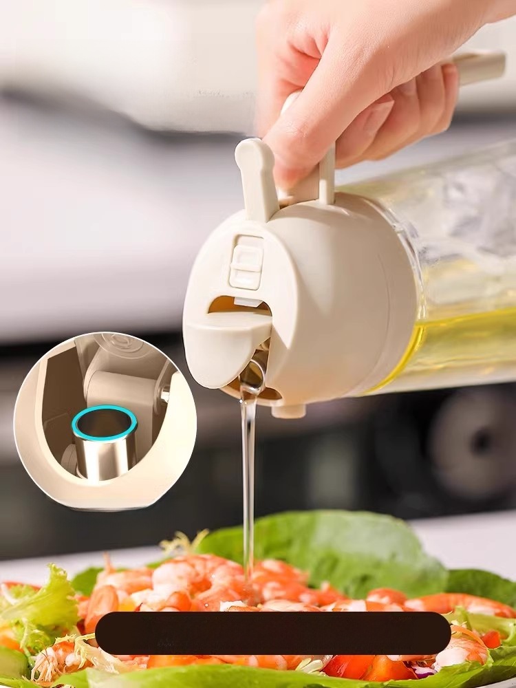 Kitchen For Home Spice Jar Spray Glass Oiler