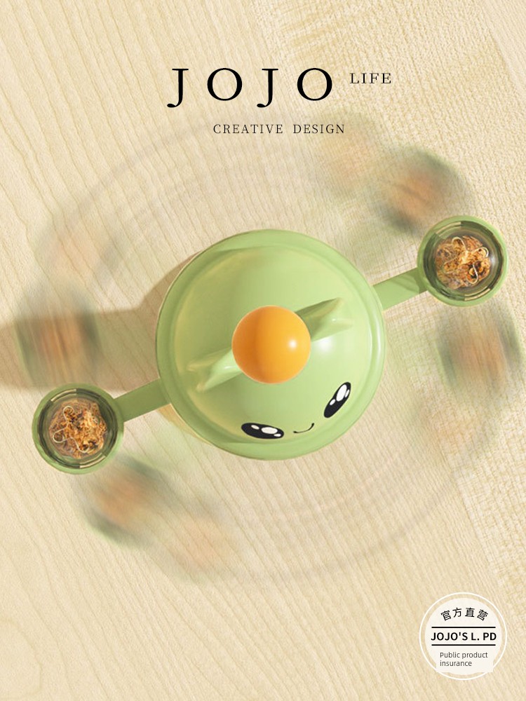 Jojo's L. Pd. Mr. Grocery. Self-Hi Relieving Boredom Tumbler Cat Teaser Food Leakage Rotate | Junshun