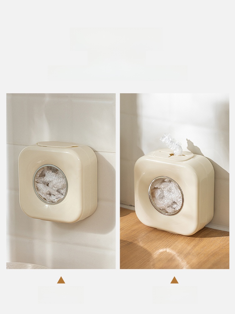 Modern Housewife Disposable Plastic Wrap Sets Storage Box Fantastic Wall Mounted Accessories Kitchen Punch-Free Extraction Strainer Boxes