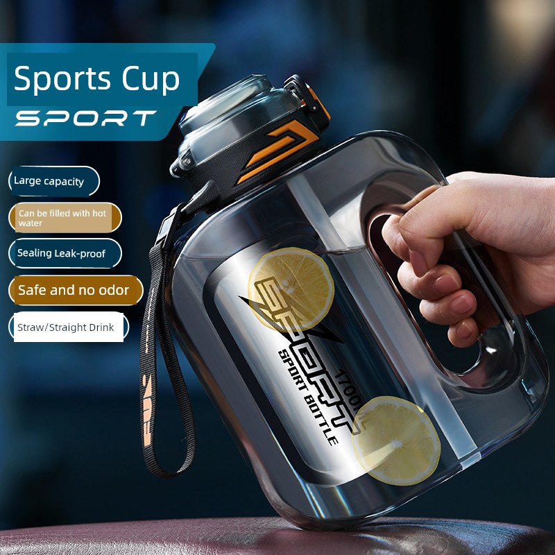 Jie'an Xi Water Cup Large Capacity High Temperature Resistant Sports Water Kettle Big Belly Cup Barrels T 2024 New Arrival Men's Ton Bucket