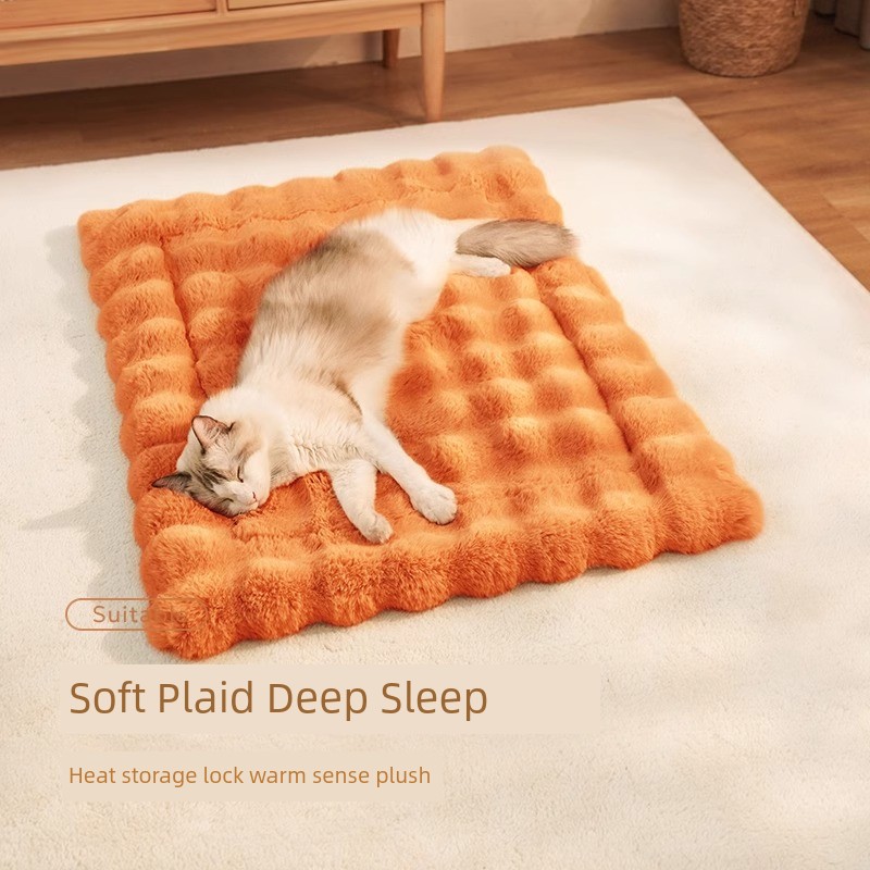 Cat Nest Winter Step on Breastfeeding Pad All Year Round Neutral Sleep Blanket Cat Mat Dog Pet Pad Stain-Resistant Mattress Blanket