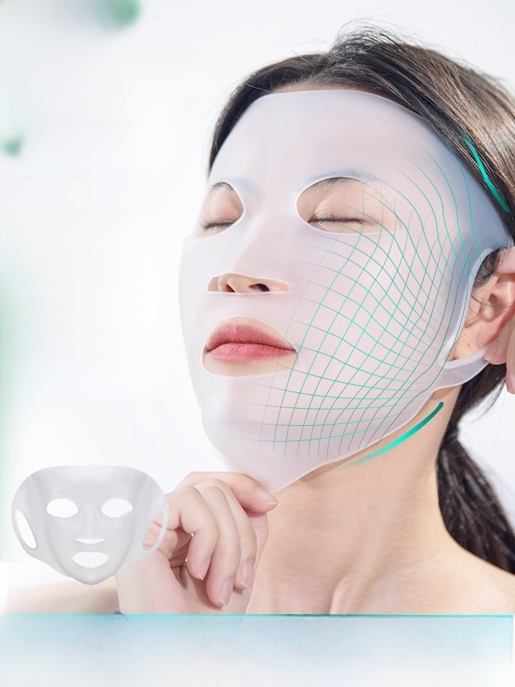 Apply Choker Chain Facial Silicone Face Mask Cover