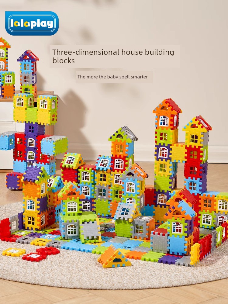 Assemble Toy 6-Year-Old Large Particle Box Model Building Blocks