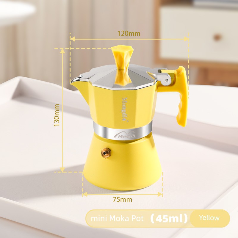 جهاز إسبريسو مونغديو موكا cafetière آلة قهوة مoka مصغرة صغيرة جدًاPot استخراج القهوة