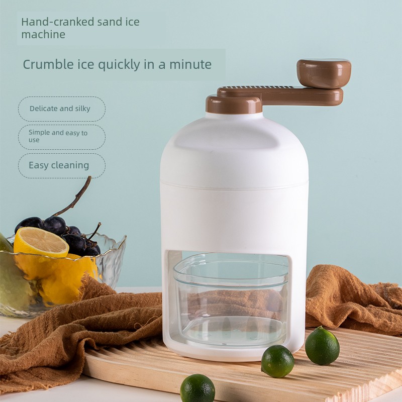 Ice Crusher Manual For Home Small Ice Crusher Stall Hand Ice Breaking Sand Ice Soft Ice Ice Crusher Mrun